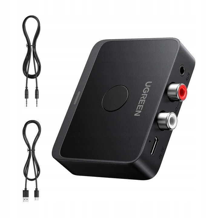 UGREEN Odbiornik Adapter Bluetooth 6.0 BT505 LDAC Hi-Res Audio USB-C