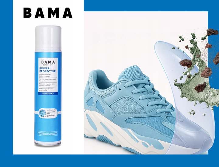 Impregnat do butów zamszowych i skórzanych BAMA Power Protector 400 ml