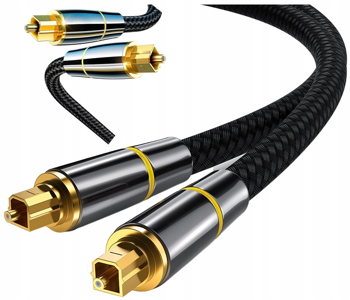 Kabel do Soundbar Optyczny Światłowód Do Głośników