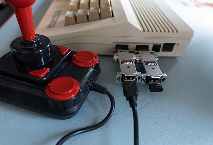 Adapter mysz joystick pad do komputera ATARI ST AMIGA C64 TOM RevX