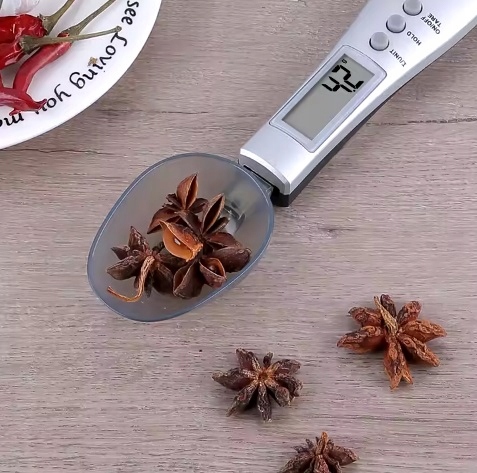 WAGA KUCHENNA ŁYŻKA ELEKTRONICZNA CYFROWA LCD PRECYZYJNA MIARKA DO