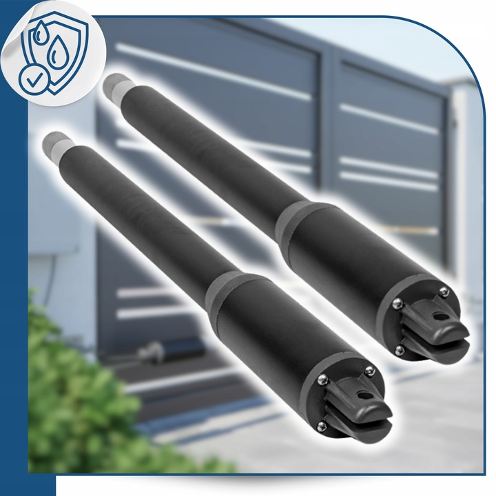 Zestaw do Bramy Dwuskrzydłowej DE200 2x2m 300kg WiFI Fotokomórka 4xPilot