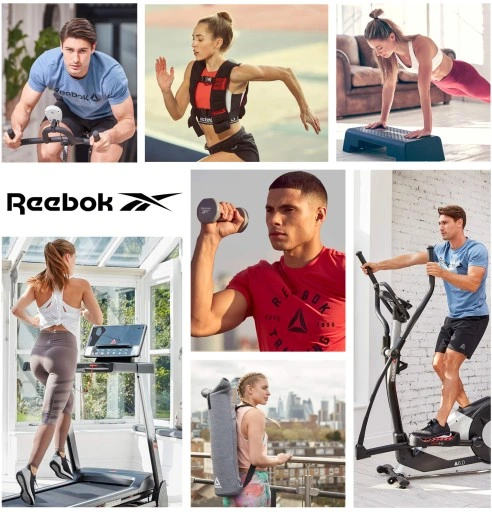 REEBOK STEP CZARNO-BIAŁY RAP-11150WH