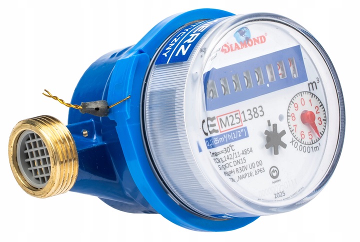 WODOMIERZ LICZNIK MIERNIK DO WODY ZIMNEJ ANTYMAGNETYCZNY 1/2" Q3 - 1,6