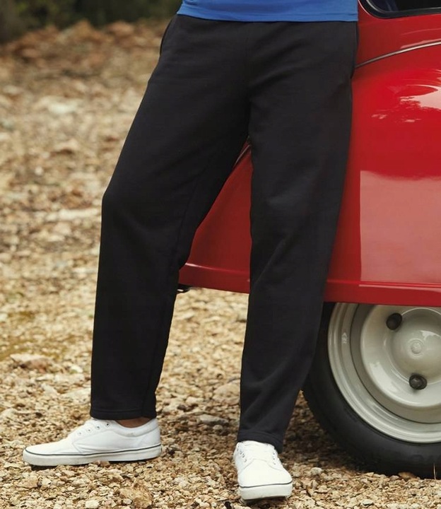 FRUIT OF THE LOOOM SPODNIE DRESOWE LEKKIE Black L