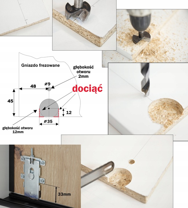 system szaf przesuwnych RAM V 120cm 2 drzwi SREBRNY kółka wózki