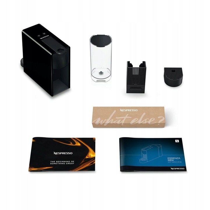 Ekspres na kapsułki KRUPS-NESPRESSO Essenza Mini XN1108 Czarny