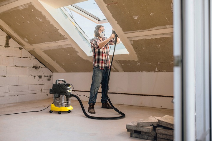 Mocny odkurzacz przemysłowy KWD6 Karcher 1300W