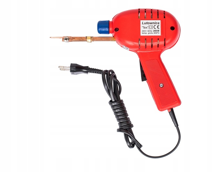 Polska lutownica transformatorowa 200W TEX + gratis