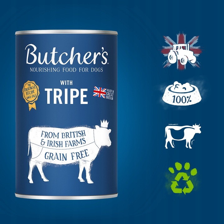 Mokra karma dla psa Butcher's Original mix smaków 30x400g