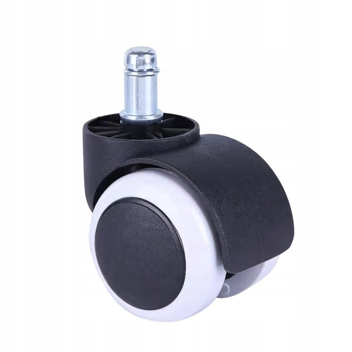 KÓŁKA DO FOTELA OBROTOWEGO 5X KRZESŁA NIE RYSUJĄ PODŁOGI BEZ RYS BIAŁE