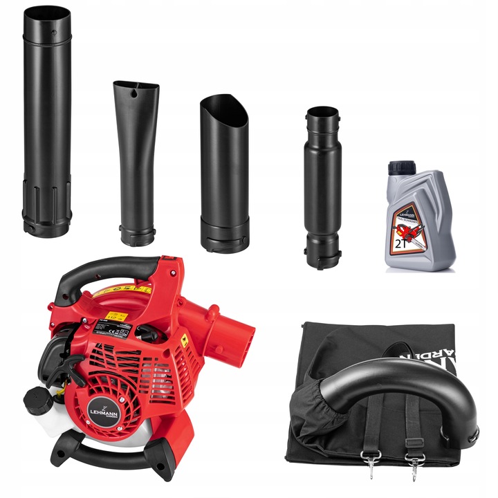 DMUCHAWA DO LIŚCI SPALINOWA ODKURZACZ BEZPRZEWODOWA Z ROZDRABNIACZEM