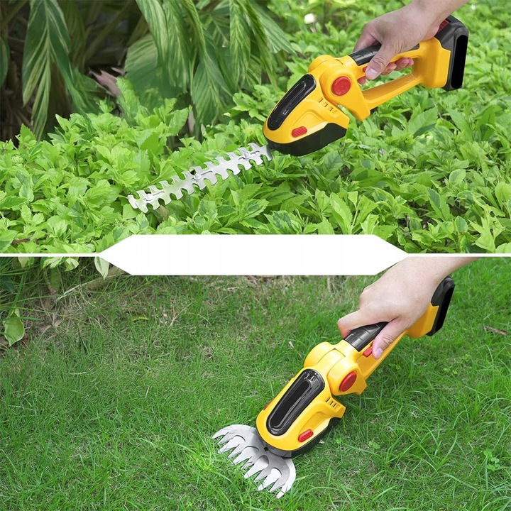 AKUMULATOROWE NOŻYCE TRAWY KRZEWÓW ŻYWOPŁOTU PRZENOŚNA RĘKOJEŚĆ MAŁE