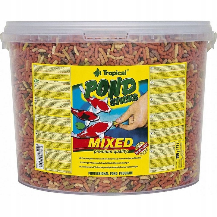 TROPICAL POND STICKS MIXED 11L/900g POKARM DLA RYB