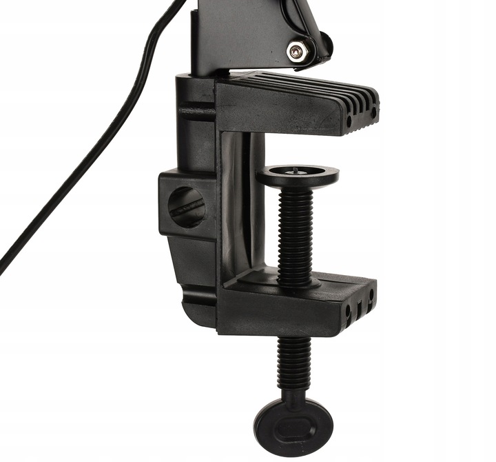 LAMPKA Biurkowa Szkolna do Czytania Nocna Kreślarska Czarna LED E27