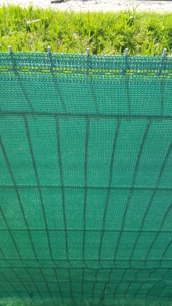 Osłona na ogrodzenie 1,5 x 10 m + mocowania GRATIS