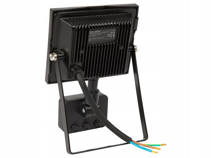 HALOGEN LAMPA LED NAŚWIETLACZ REFLEKTOR CZUJNIK RUCHU ZMIERZCHU 20W