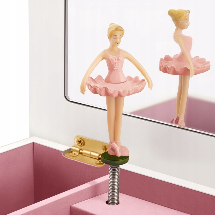 Pamiątka Komunii Świętej Prezent Komunia Szkatułka Pozytywka z Szufladką