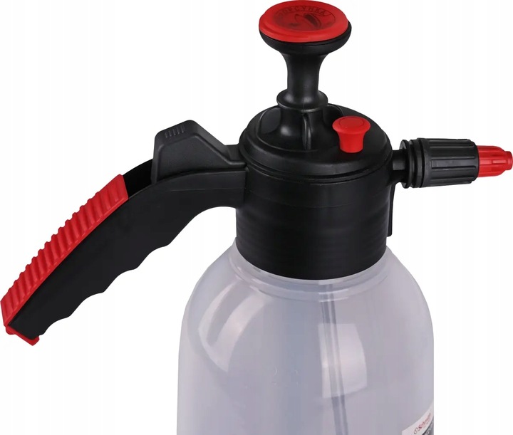 Opryskiwacz ciśnieniowy ogrodowy ręczny 2l z zaworem 2 dysze Schmith