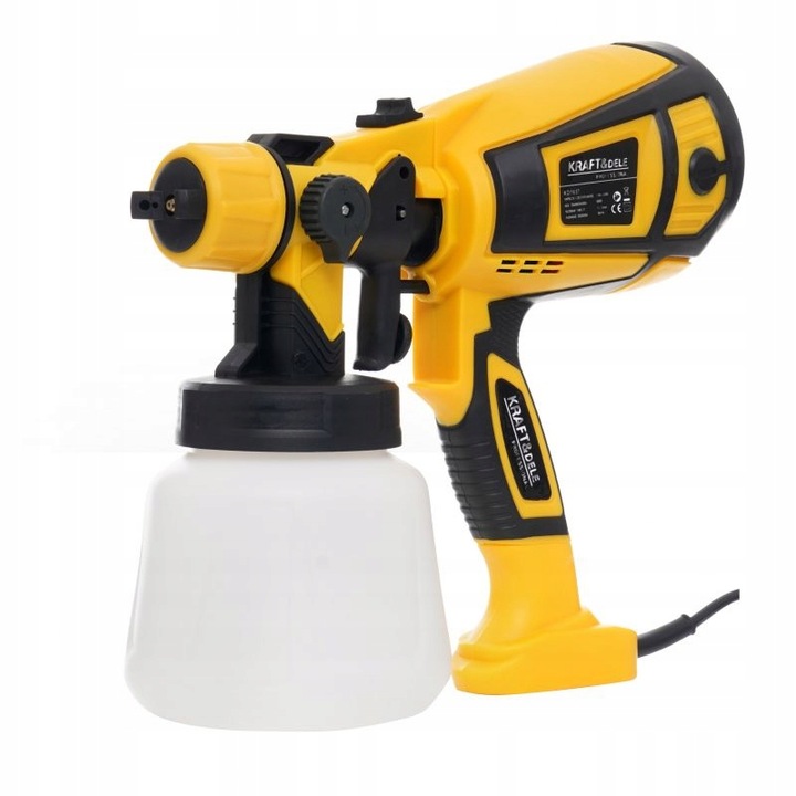PISTOLET DO MALOWANIA ELEKTRYCZNY LAKIERNICZY 650W HVLP 800ml 32000 rpm