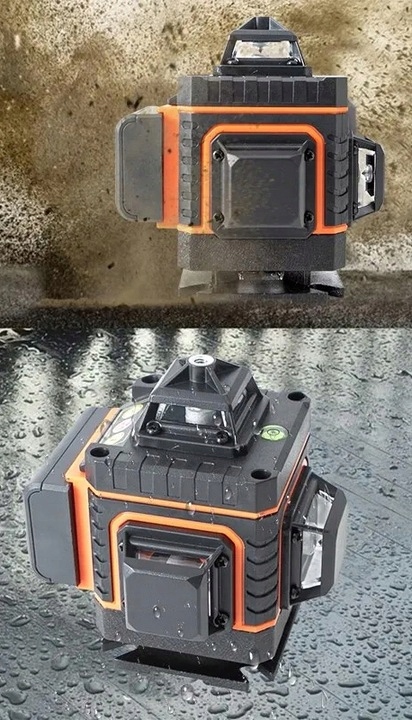 Laser krzyżowy Riwall RNP-01 16 Linii Pro +Zestaw akcesoriów 25 m