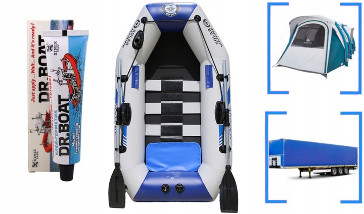 Klej do naprawy BASENU JACUZZII SUP 2w1 NA SUCHO NA MOKRO z lata i bez