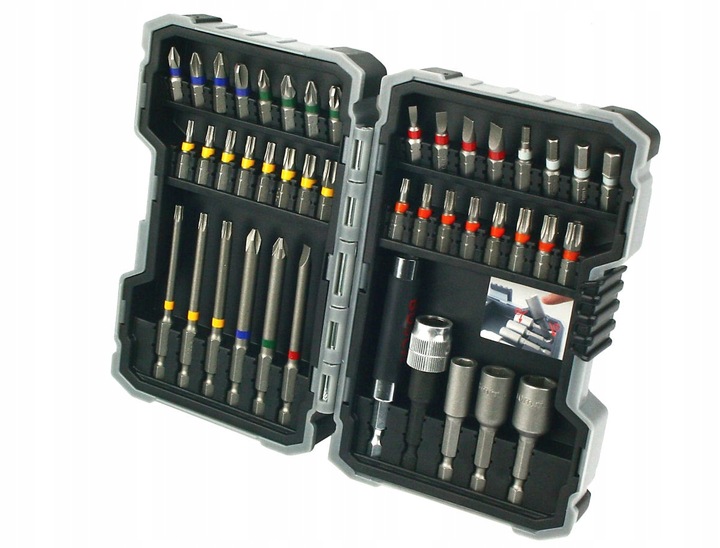 ZESTAW PRO-MIX 43szt. WIERTEŁ BITÓW KOŃCÓWEK BOSCH