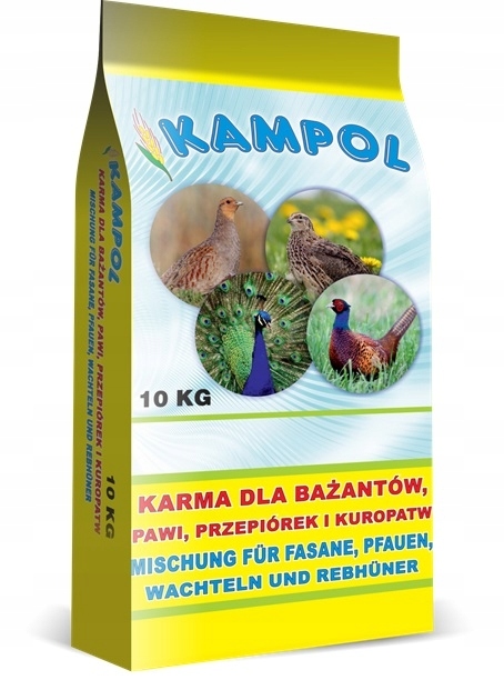 Naturalna karma dla pawi 10 kg PW Kampol