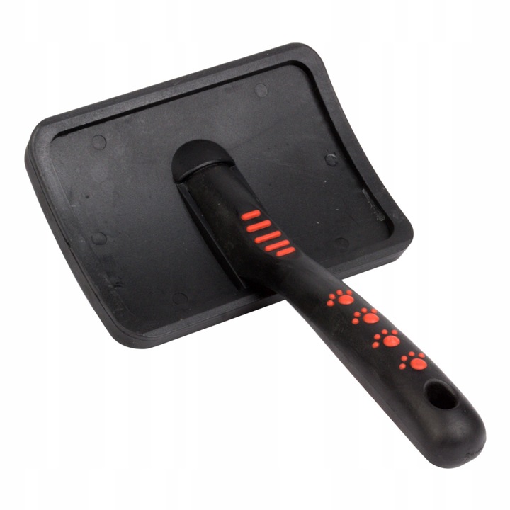 PUDLÓWKA Szczotka dla psa długowłosego CZARNA