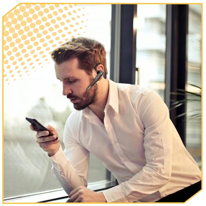 ZESTAW SŁUCHAWKOWY BEZPRZEWODOWA SŁUCHAWKA DO ROZMÓW BLUETOOTH 5.1