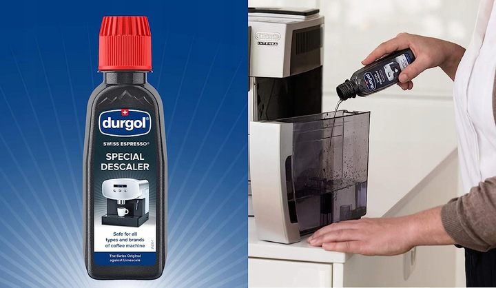 4x Odkamieniacz do ekspresów ciśnieniowych durgol swiss espresso 125ml