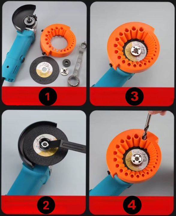 OSTRZAŁKA WIERTEŁ ADAPTER DO OSTRZENIA WIERTEŁ 2-13 MM NA SZLIFIERKĘ