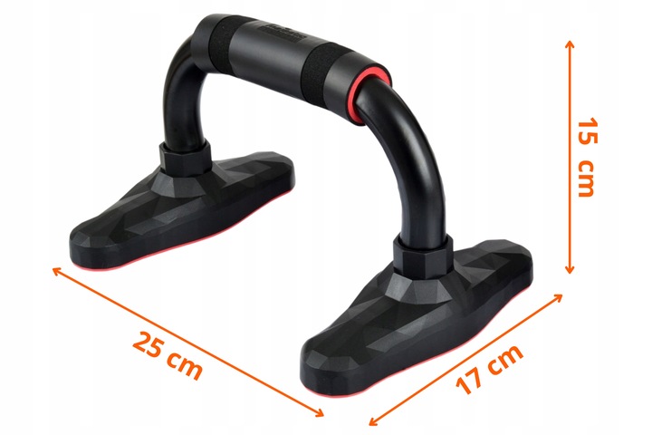 Mocne UCHWYTY DO POMPEK Podpórki do ćwiczeń PUSH UP pompki SKŁADANE 2szt