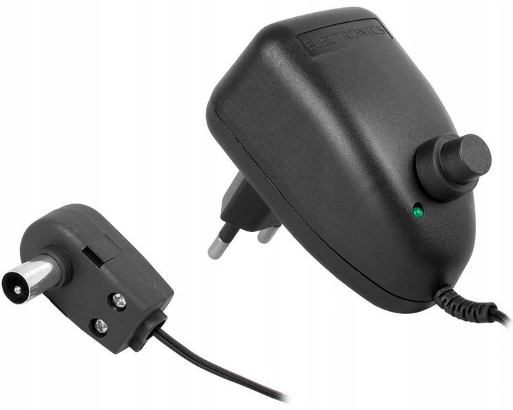 ZESTAW 20dB / Wzmacniacz Zasilacz Antenowy Wtyk F