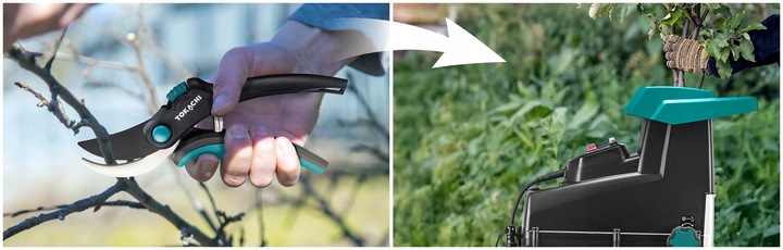 SAMOZASYSAJĄCY ROZDRABNIACZ DO GAŁĘZI Z KOSZEM 60 RĘBAK FREZOWY