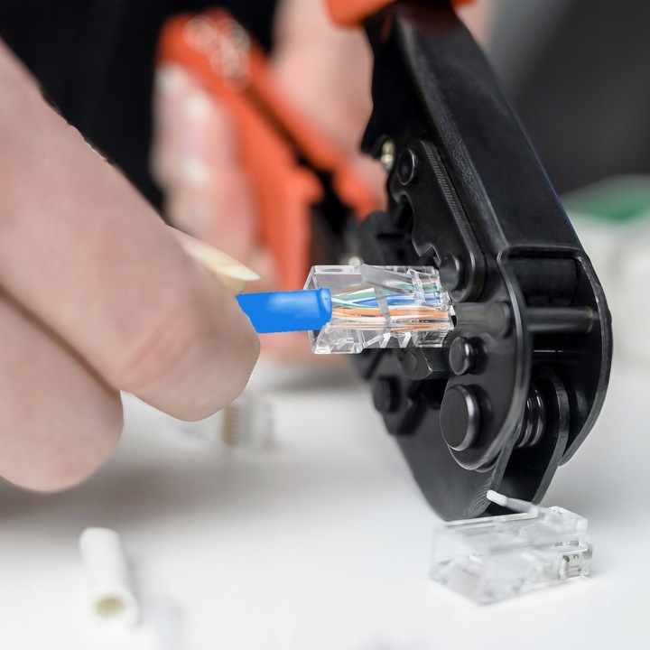 KABEL SIECIOWY LAN RJ45 CAT 5E UTP PRZEWÓD INTERNETOWY 305M PRĘDKOŚĆ 1 Gb/s