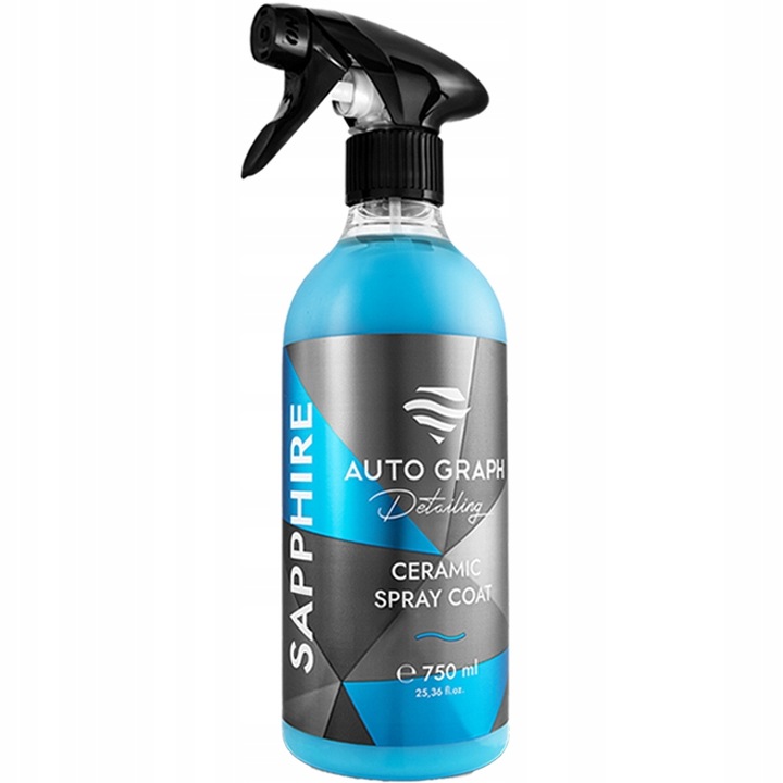 AUTO GRAPH SAPPHIRE 750 ml Ceramic Spray WET LOOK + OCHRONA LAKIERU SiO2