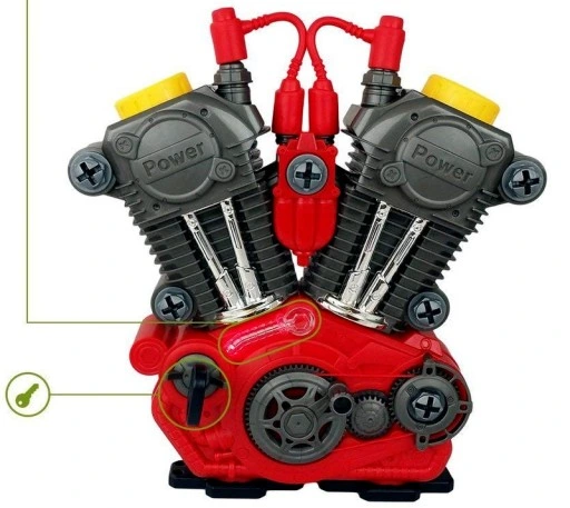 Mały mechanik silnik do skręcania i rozkręcania