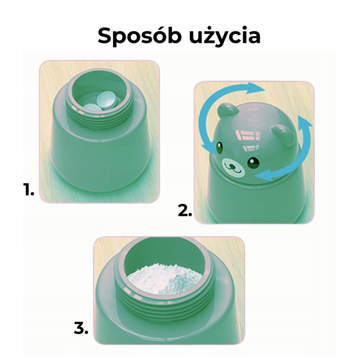 Kruszarka Do Tabletek Gilotyna Rozgniatacz Leków Na Proszek Pastylek Miś