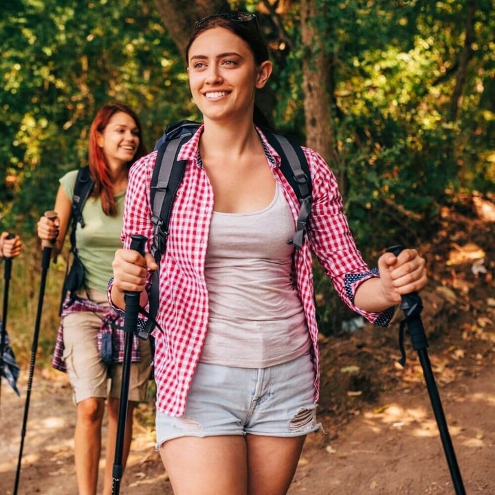 Kijki do Chodzenia Trekingowe Nordic Walking Kije Trekkingowe Teleskopowe