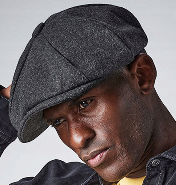CZAPKA Z DASZKIEM KASZKIET MĘSKI STYL PEAKY BLINDERS ELEGANCKI RETRO