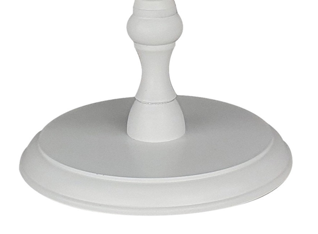 Globus 320mm PODŚWIETLANY 2w1 BIAŁA STOPKA DREWNO, + aplikacja , NA PREZENT