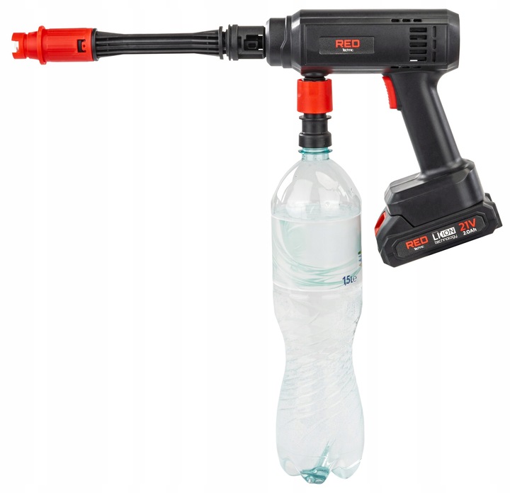 MYJKA CIŚNIENIOWA AKUMULATOROWA OGRODOWA 21V BEZPRZEWODOWA WALIZKA