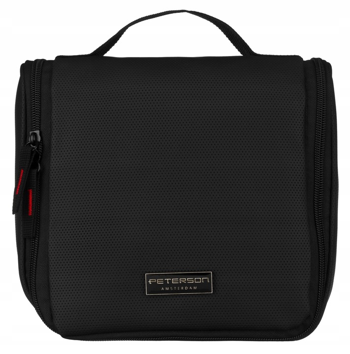 Kosmetyczka męska Peterson z haczykiem podróżna pojemna na kosmetyki