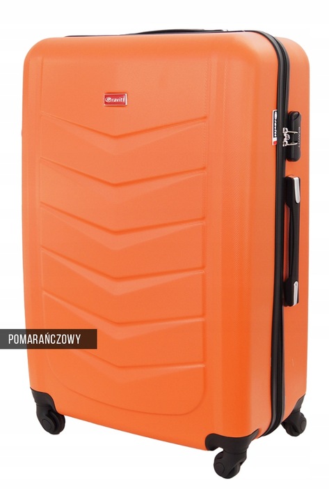 WALIZKA ŚREDNIA XL BAGAŻ SAMOLOT MODEL 602G