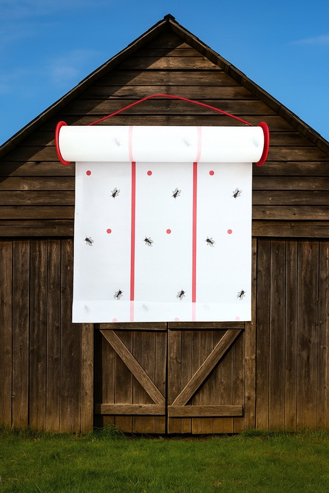 LEP w rolce na muchy owady 25 cm x 10 m