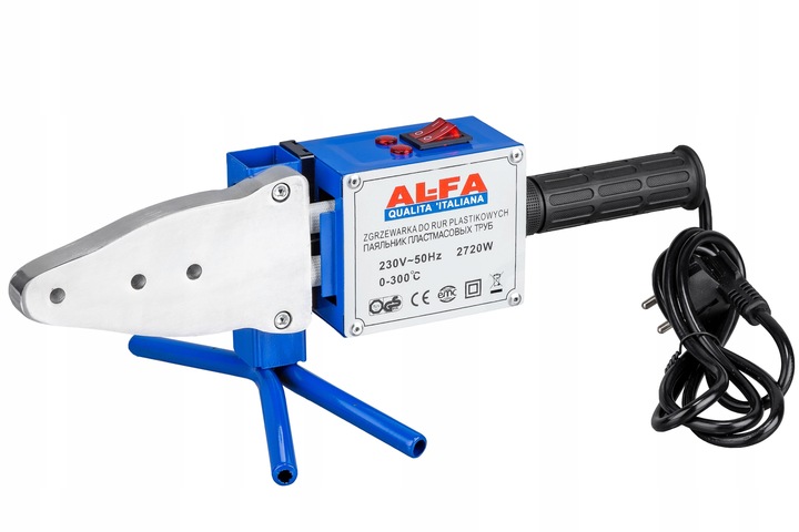 ZGRZEWARKA DO RUR PCV PP ZGRZEWANIE POLIFUZIJNA MATRYCE AKCESORIA