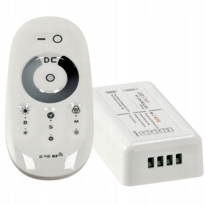 Ściemniacz Sterownik Do Taśm LED z Pilotem Dotykowym 3x4A 288W