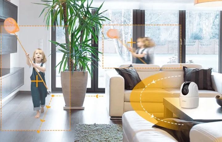 Imou Obrotowa Kamera Ip Wewnętrzna Ranger 2c 5mp Monitoring Wi-fi Microsd