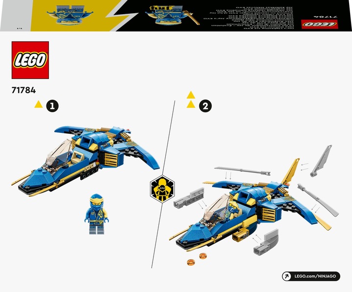 LEGO Ninjago Odrzutowiec ponaddźwiękowy Jaya 71784